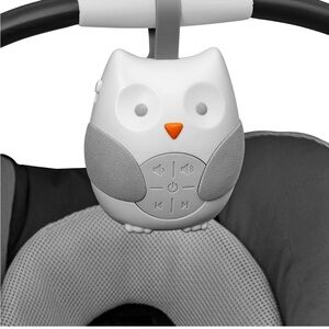 Skip Hop White and Gray Owl Baby Soother​